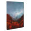 Rainbow Over The Mountains In Italy In Abstract - Wrapped Canvas-55341841