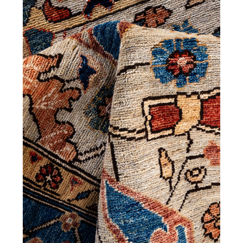 Serapi One-of-a-Kind 7' 10" X 9' 9" Hand Knotted Area Rug