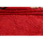 Tapis oriental uni rouge marocain uni noué à la main 6 x 13