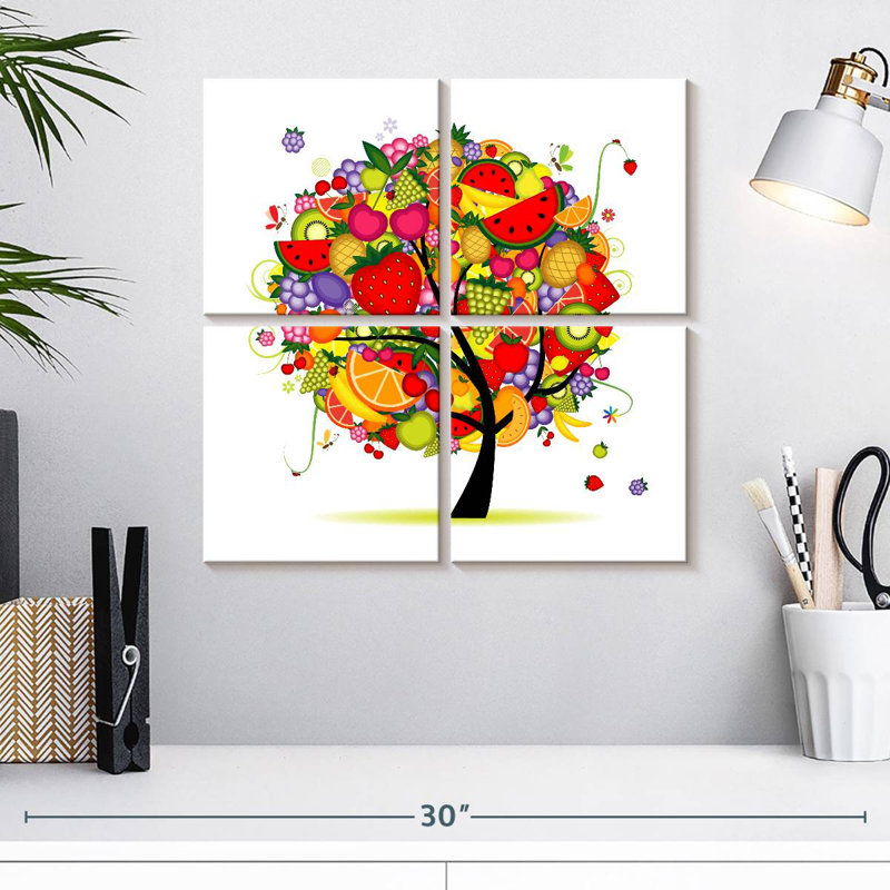 Harnek arbre de fruits abondants, H 18 po x l 18 po