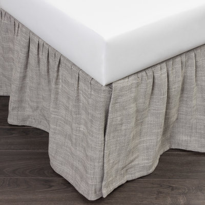 Lougia Pleated Wrap Around Bed Skirt - Queen