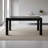 Modern Style Charcoal Gray Dining Table
