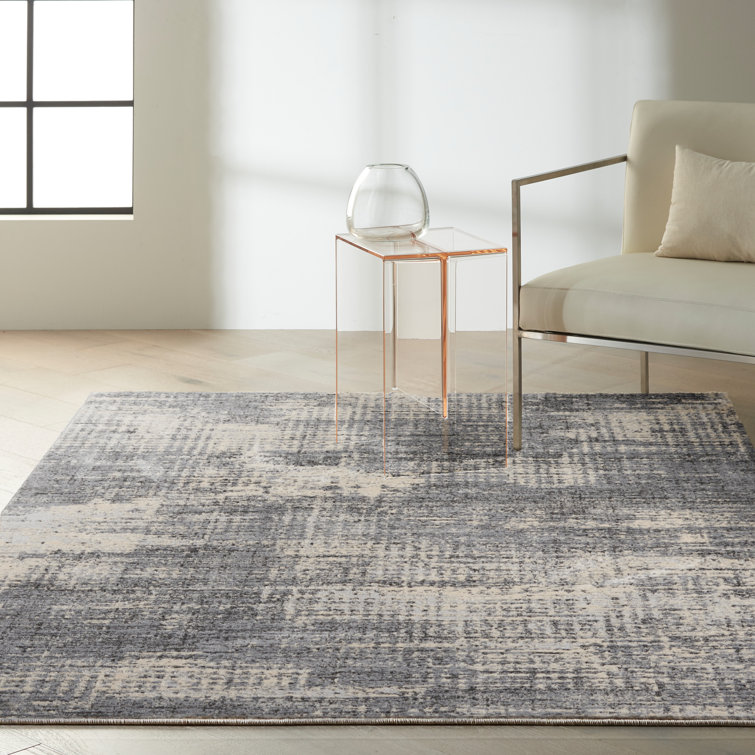Tapis gris clair / gris foncé Rush
