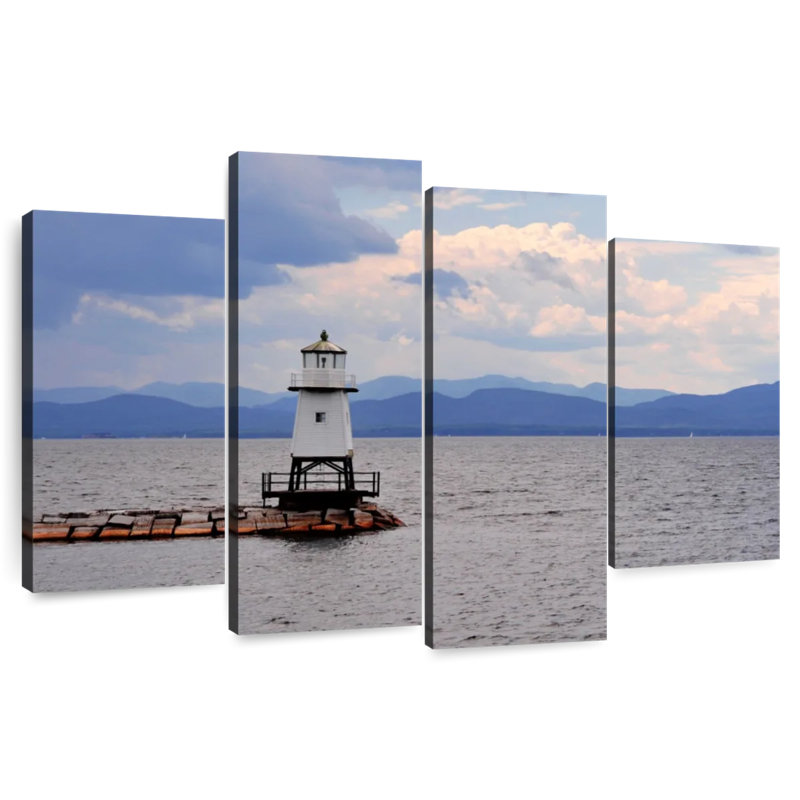 Alvord Lighthouse In Lake Champlain