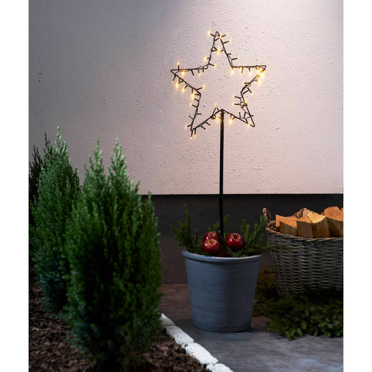 Beleuchtete Dekoration Weihnachtsbaum Spiky