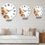 Horloge murale exotique Dry Pampas Grass-60187048