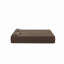 Canapé-lit moderne avec 2 coussins, canapé-lit convertible en tissu rembourré de mousse, matelas pliant double de 15 po pour le salon, lit d'invité, salle de jeux, aucun assemblage requis, brun-124120734