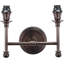Acalia Solid Brass Armed Sconce