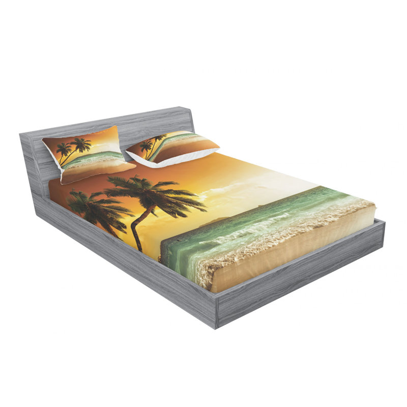 Microfiber Sheet Set, Full Sheet Set with Fitted Sheet
