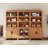 74" Tall Bookshelf With Doors, Large Bookshelf Set Of 3 ,Farmhouse Bookcase With Open Shelves For Living Room, Home Office, Library-1804124826