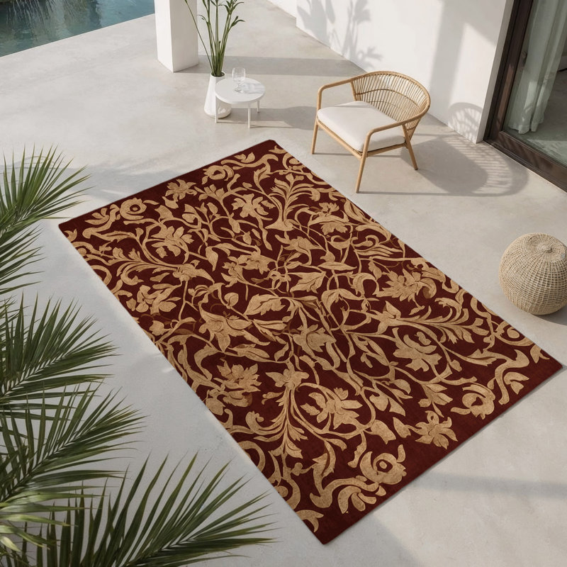 Tapis intérieur et extérieur Eernal Bloom, Rectangle 9 pi x 12 pi