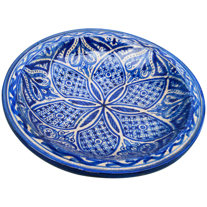 Moorish Handmade Ceramic Decorative Plate