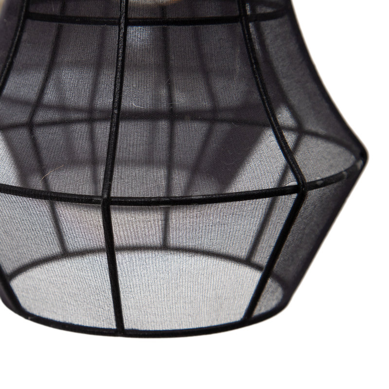 Donagh 3 - Light Black Bell Pendant