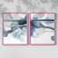 ABSTRACT Series DCCX III - Reproduction encadrée de qualité supérieure - prêt à être accroché - aucun clou requis - aucun clou requis-797973443-797973440