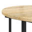  Side Table Set 2 Pcs Artisan Oak And Black 50 X 50 X 50.5 Cm-16308811