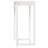 Bar Table White 23.6"X23.6"X43.3" Solid Wood Pine-809752482