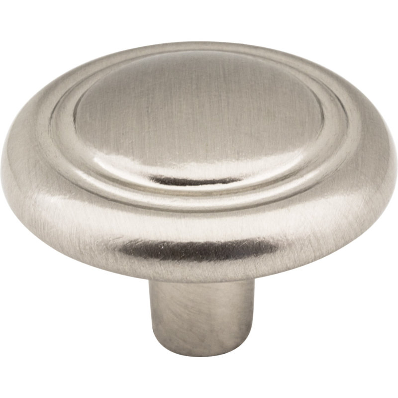 Vienna 1 1/4" Diameter Mushroom Knob, Satin Nickel
