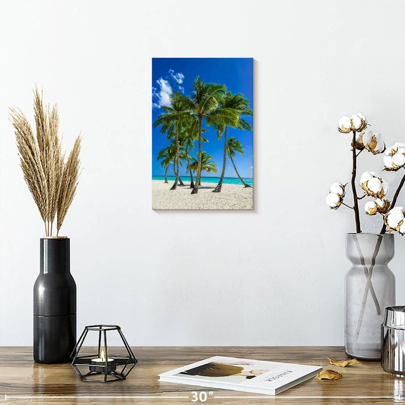 Gillard sable blanc Gillard Palms, H 12 po x l 8 po