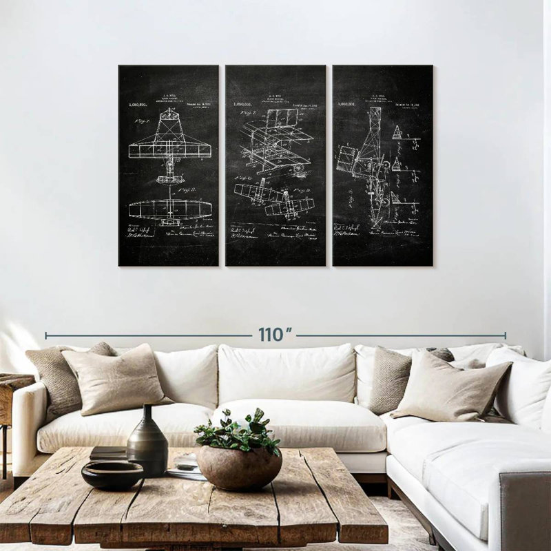 Reproduction d'art sur toile, H 74 po x l 48 po x P 1,25 po