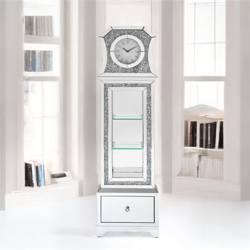 Vitrine en bois H 63 po x l 18 po