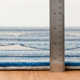 Button Kit Kemp x Annie Selke Button Blue Hand Micro Hooked Wool Rug