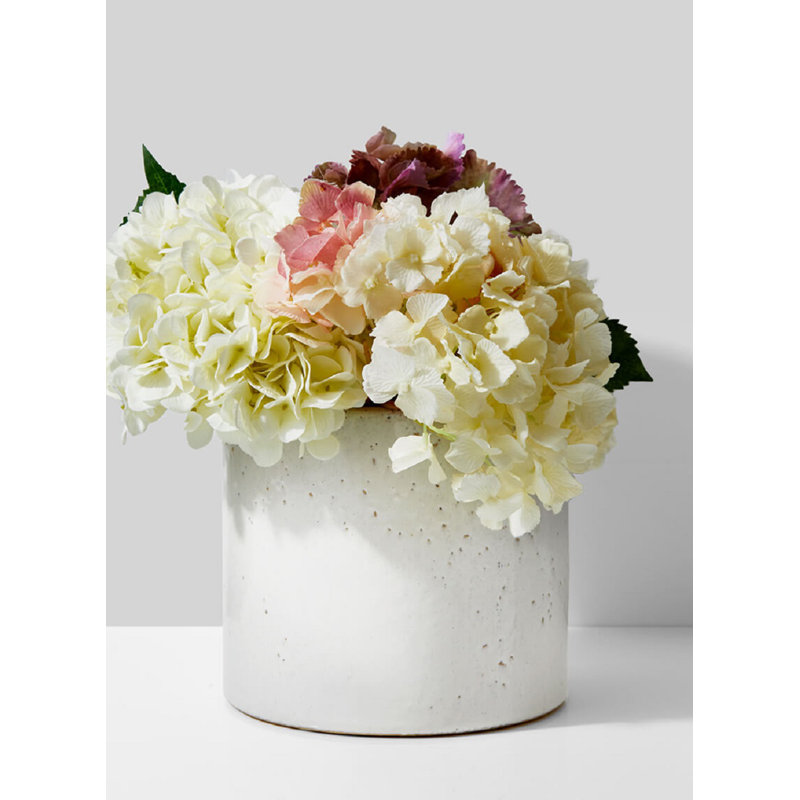 Jacksonville Ceramic Table Vase, 6.5" H x 7" W x 7" D