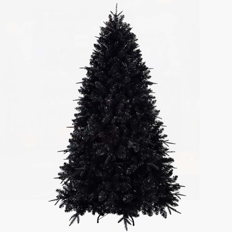 Arbre de Noël noir 5 pi, H 5 pi