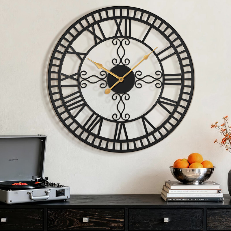 Horloge murale 24 po 24 po