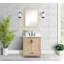 Meuble-lavabo simple Hardin 30 po avec comptoir en quartz blanc de Carrare, pré-assemblé-1155483878