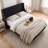 Melaya Wingback Upholstered Platform Bed Frame-628684016-640475838