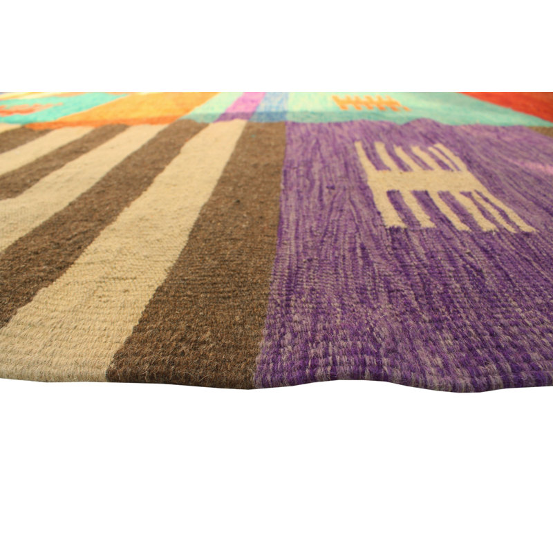 Wool Geometric Indoor Rug