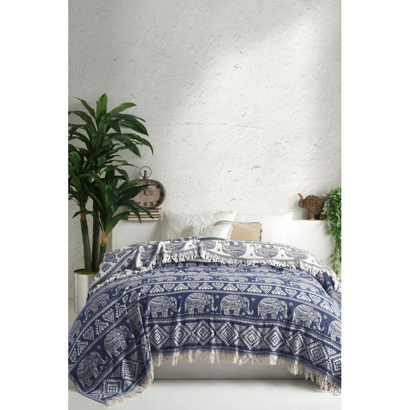 Couvre-lit Premium Double Pique, bleu pétrole, 78,7 po x 94,5 po | 100% coton, 9,1 oz / verge carrée | Lavable à la machine à 104 ° F | Luxueuse douceur et durabilité pour un décor de chambre à coucher élégant