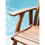 Heritage Solid Wood Patio Dining Armchair