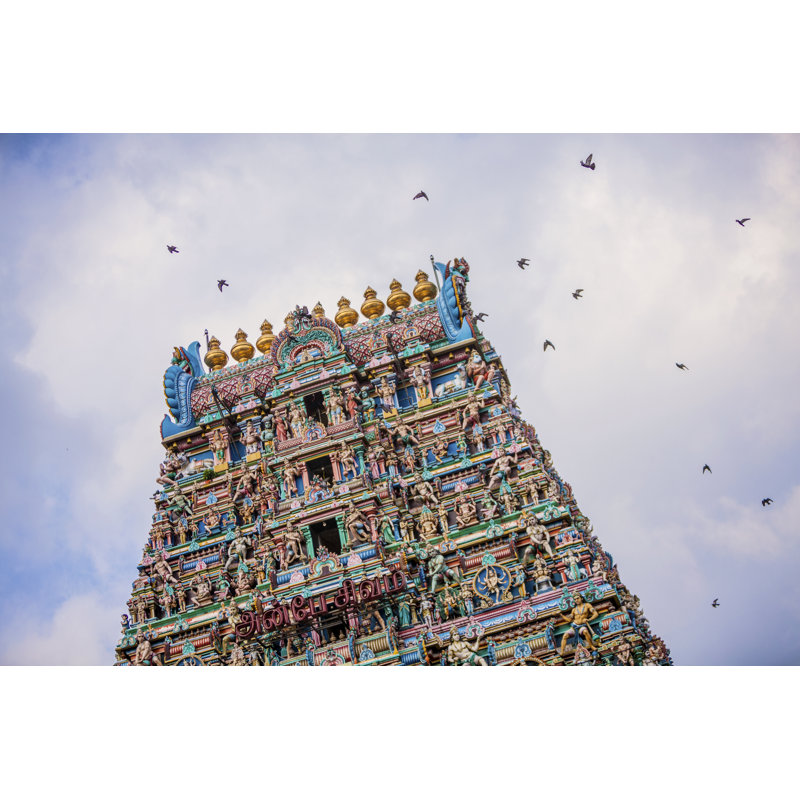 Kapaleeswar Temple - Wrapped Canvas Print, 51cm H x 76cm W x 3.8cm D