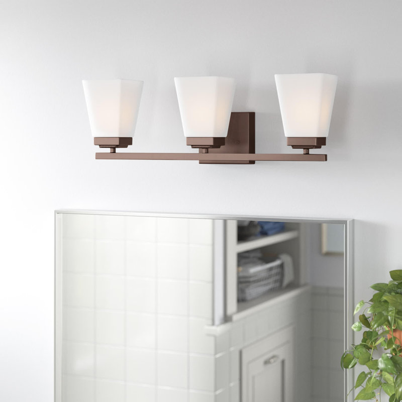 Baxley Dimmable Vanity Light, Bronze, 3