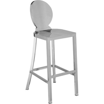 Boaman Counter Stool with Metal Frame