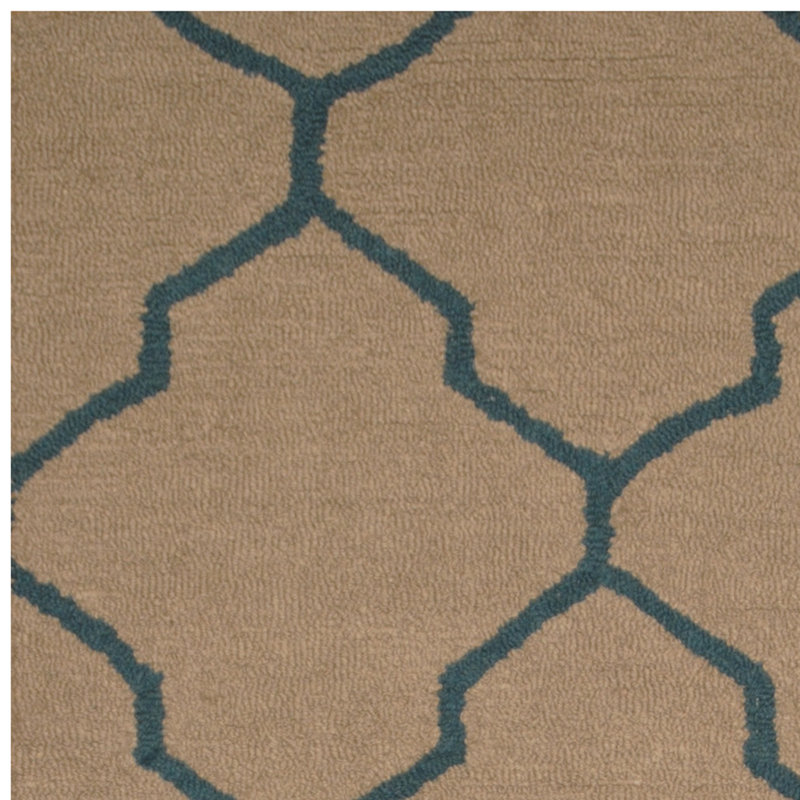 Wool Geometric Indoor Rug