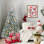 Arbre de Noël enneigé 4 pi avec aiguilles de pin et feuilles d'eucalyptus, 150 lumières DEL blanc chaud, 404 pointes, branches articulées, support en métal - arbre artificiel enneigé pour la décoration des Fêtes