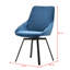 Abadie 48cm H Velvet Upholstered Side Chair-55885747