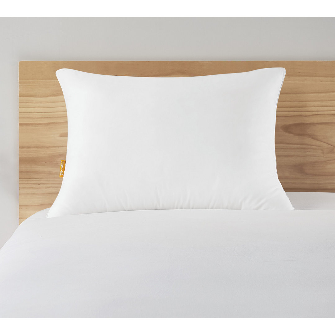Simmons Down Alternative/Memory Foam Hybrid Standard/Queen 20x26 Pillow Simmons