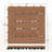 12" x 12" Fir Wood Interlocking Floor Tiles Pack of 27-86591991
