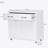 Two Door Side Table-White
