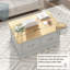 Table basse Ivison l 35,4 po à 2 tiroirs-892800116