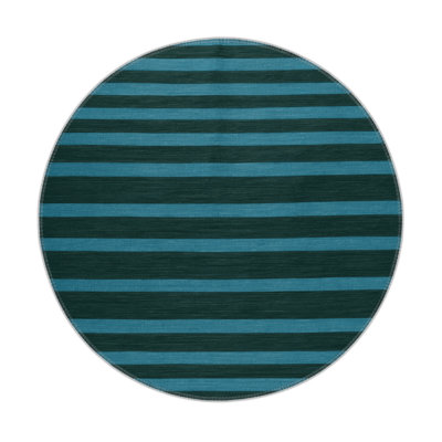 Tapis intérieur / extérieur bleu HorizontalStripes