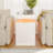 Nightstands with LED Light (Set of 2), Modern Side Table for Bedroom, Living Room-337834851