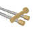 Chrome/Beech Varnished