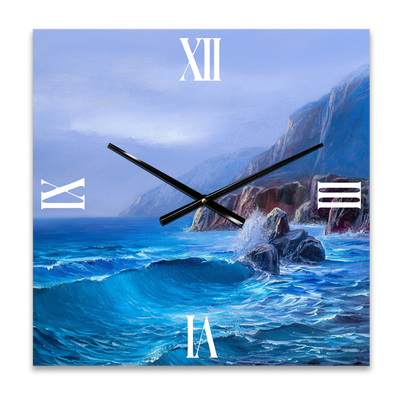 Horloge murale Morning on Sea, Petit
