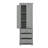 Tall Storage Cabinet With Three Drawers, Adjustable Shelves-113855018