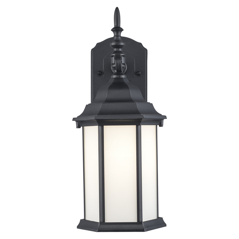 Lanterne murale d'extérieur 1 lumière Driss, H 14,5 po x l 6,25 po x P 8,75 po