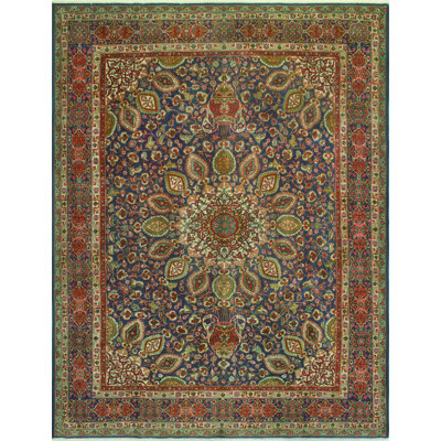 Branna One-of-a-Kind 9'9" X 12'10" 1980s Wool Area Rug